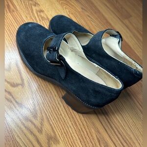 Black suede Mary Janes with block heel - Steve Madden